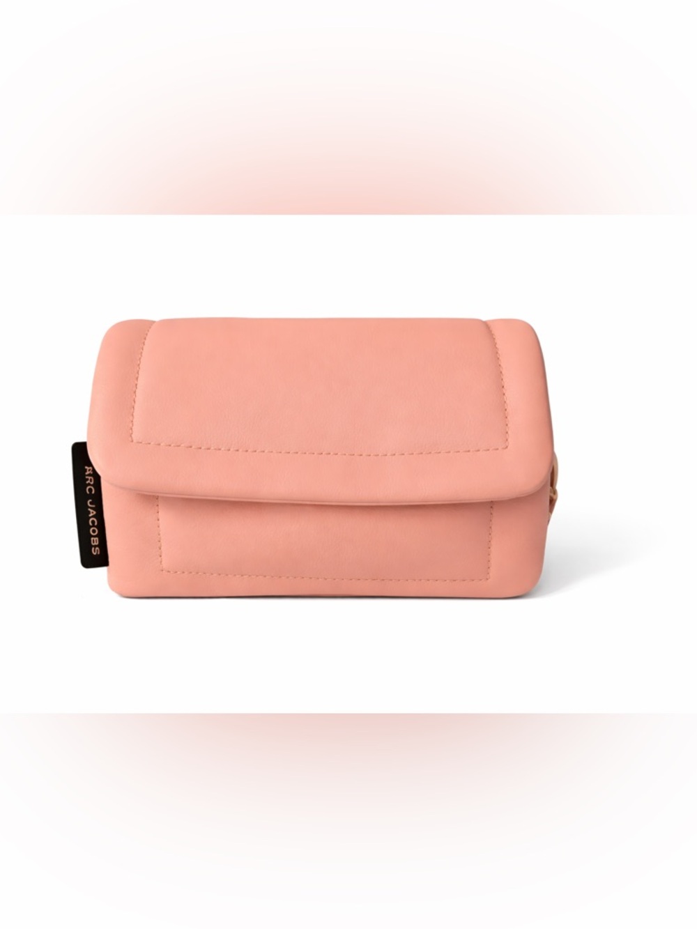 Women's Pink Fold-Over Clutch Bag